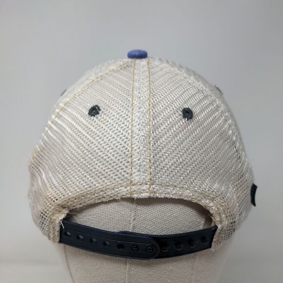 South Carolina Flag Snapback Mesh Back Trucker Hat Blue One Size Colorblock - Picture 5 of 9